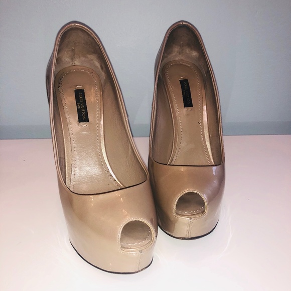 Louis Vuitton Platform Peep Toe Shoes - Picture 1 of 3